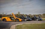 McLaren MP4-12C at the Top Gear Test Track 2012 года
